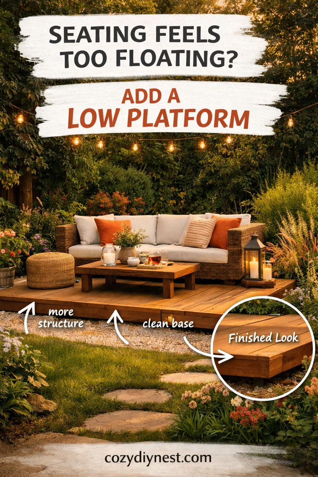 ground-level deck ideas