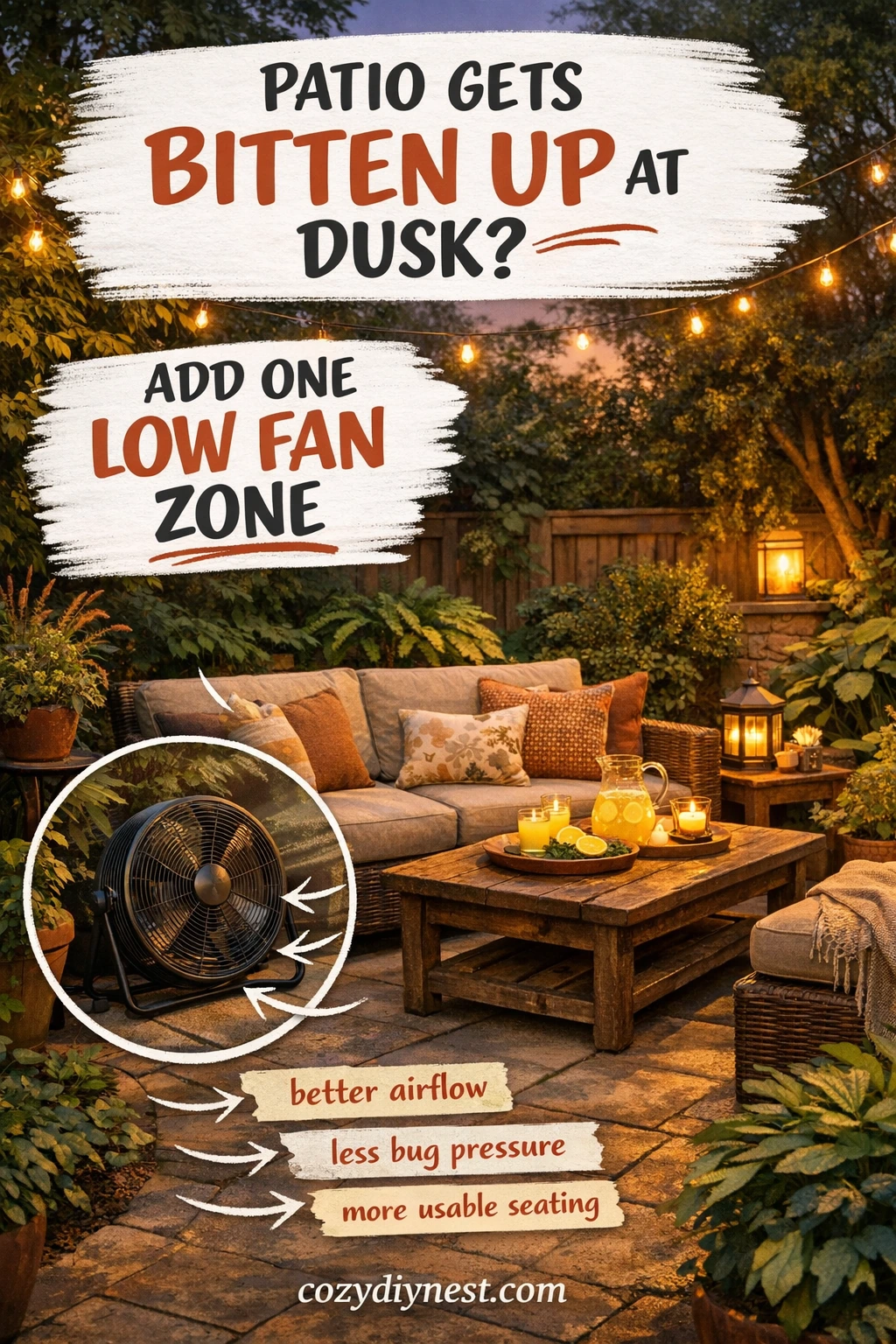 how to keep mosquitoes away from patio