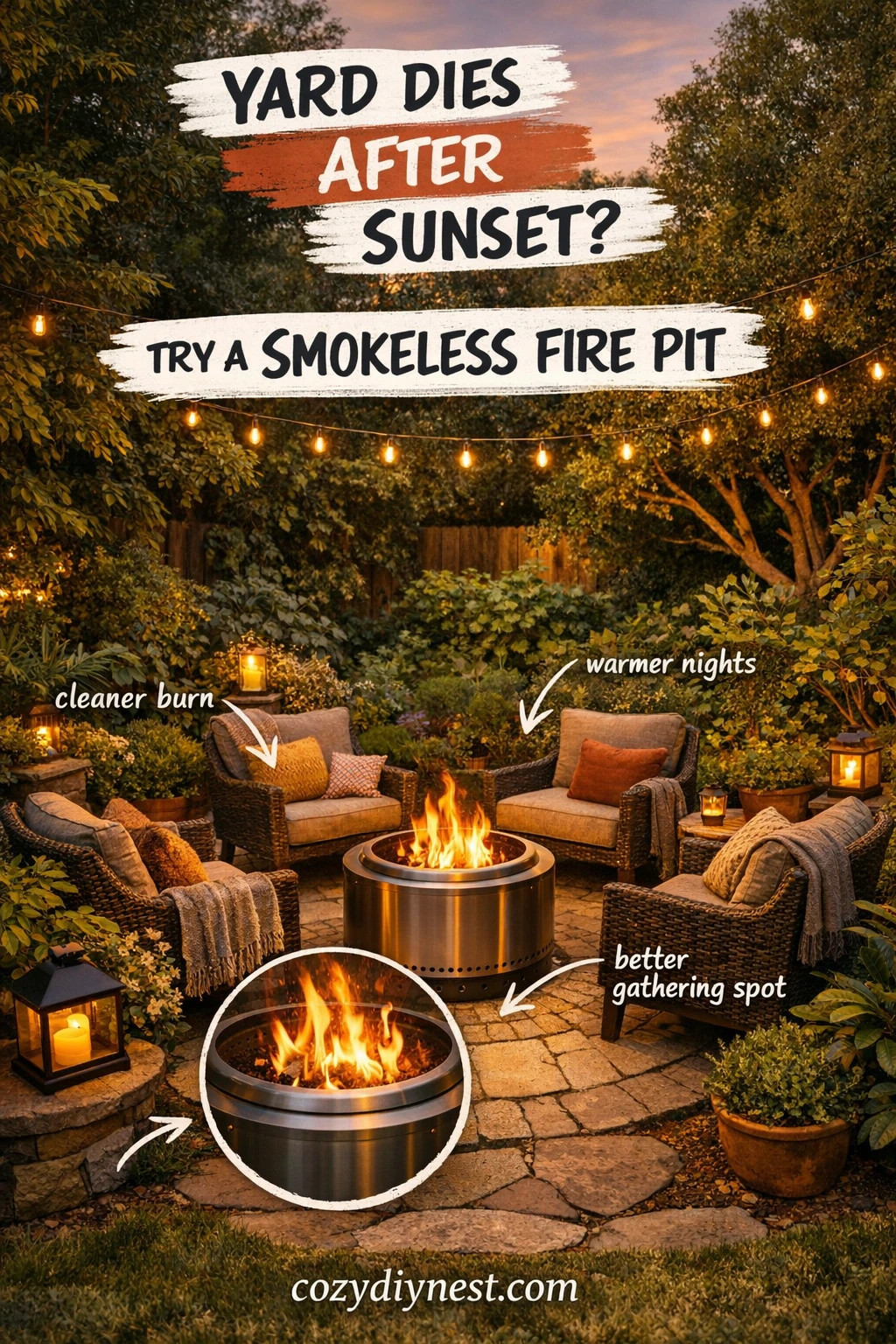 smokeless fire pit ideas