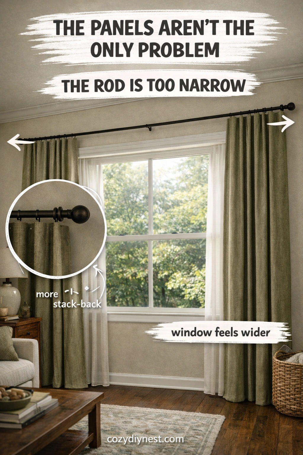 how wide should curtains be with curtains hung high near the ceiling