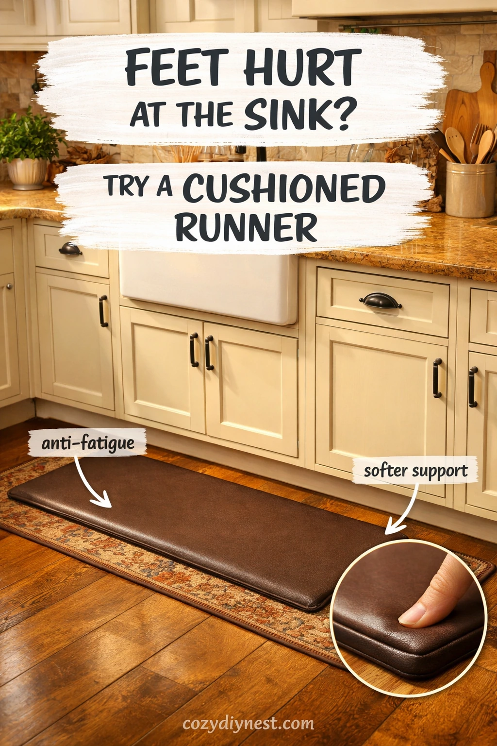 kitchen runner ideas with a long runner in a galley kitchen