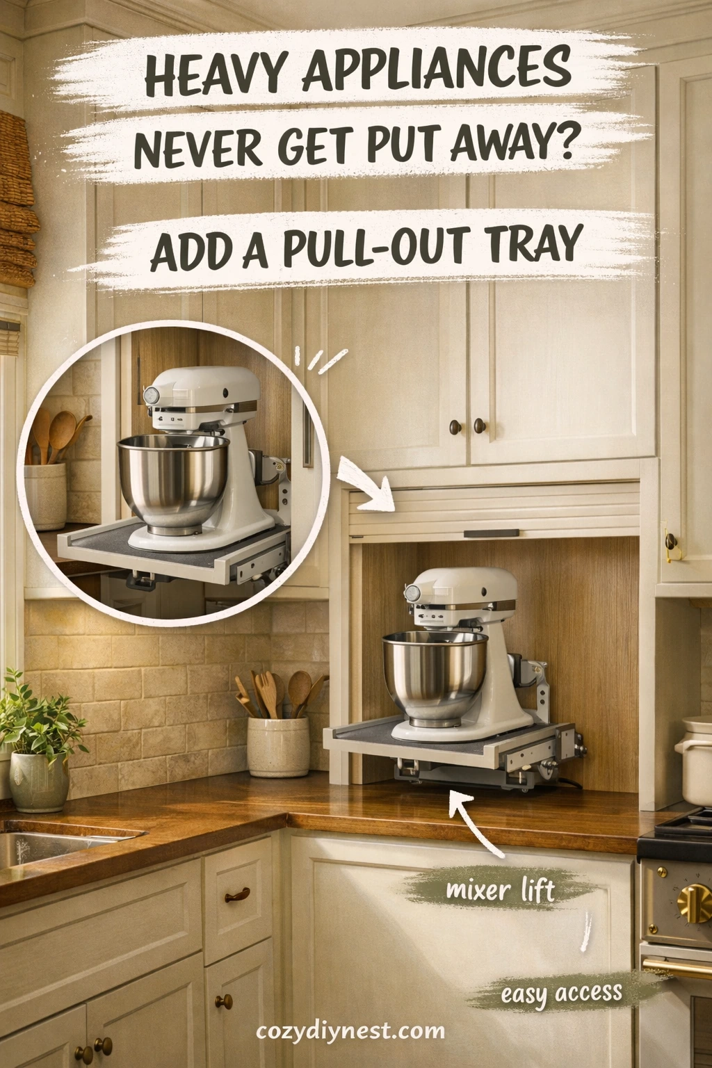 appliance garage ideas for a small kitchen awkward corner