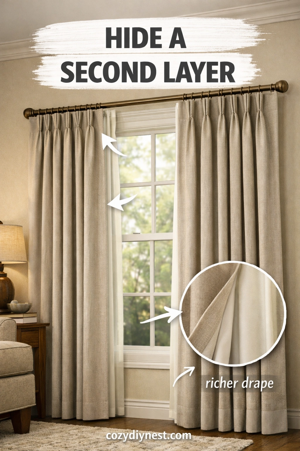 how to make curtains look expensive with a complete curtain styling system