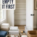 01 empty linen closet reset